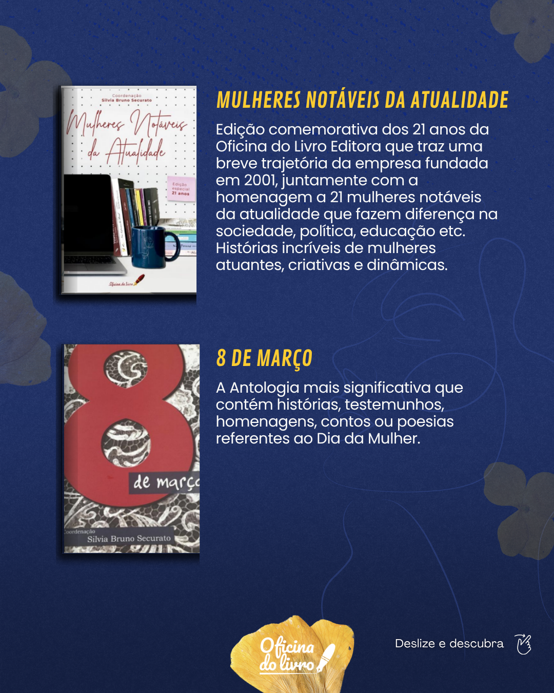 Oficina do Livro — Slide 3